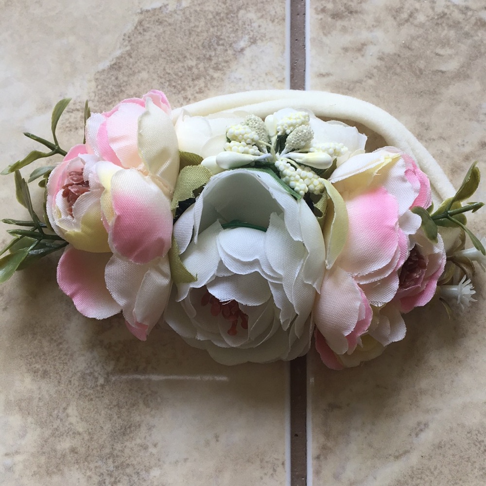 Floral headband